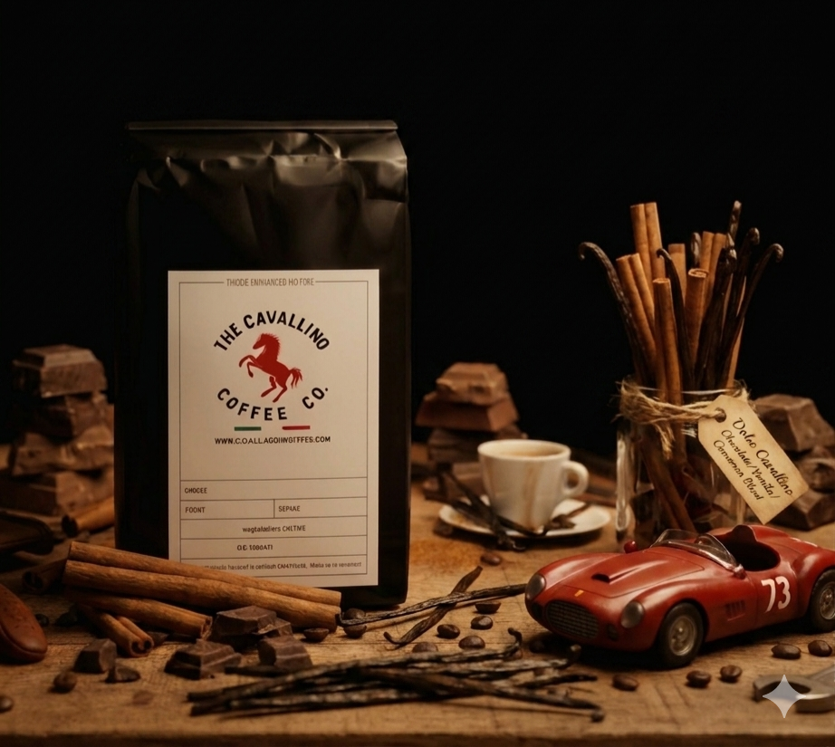 Dolce Cavallino Chocolate/Vanilla/Cinnamon Blend