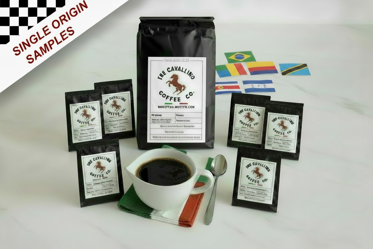 Single Origin Sample Pack - Brazil, Columbia, Costa Rica, Ethiopia, Honduras, Tanzania